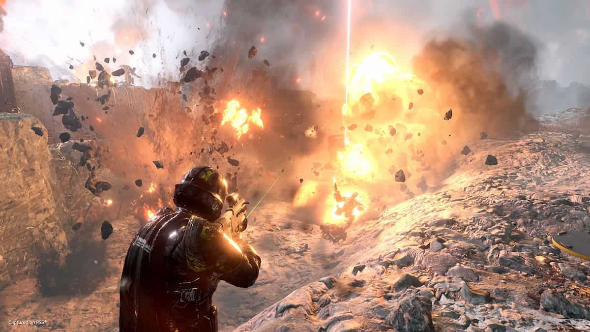 Helldivers 2 Explosion Helldivers 2 Explosion