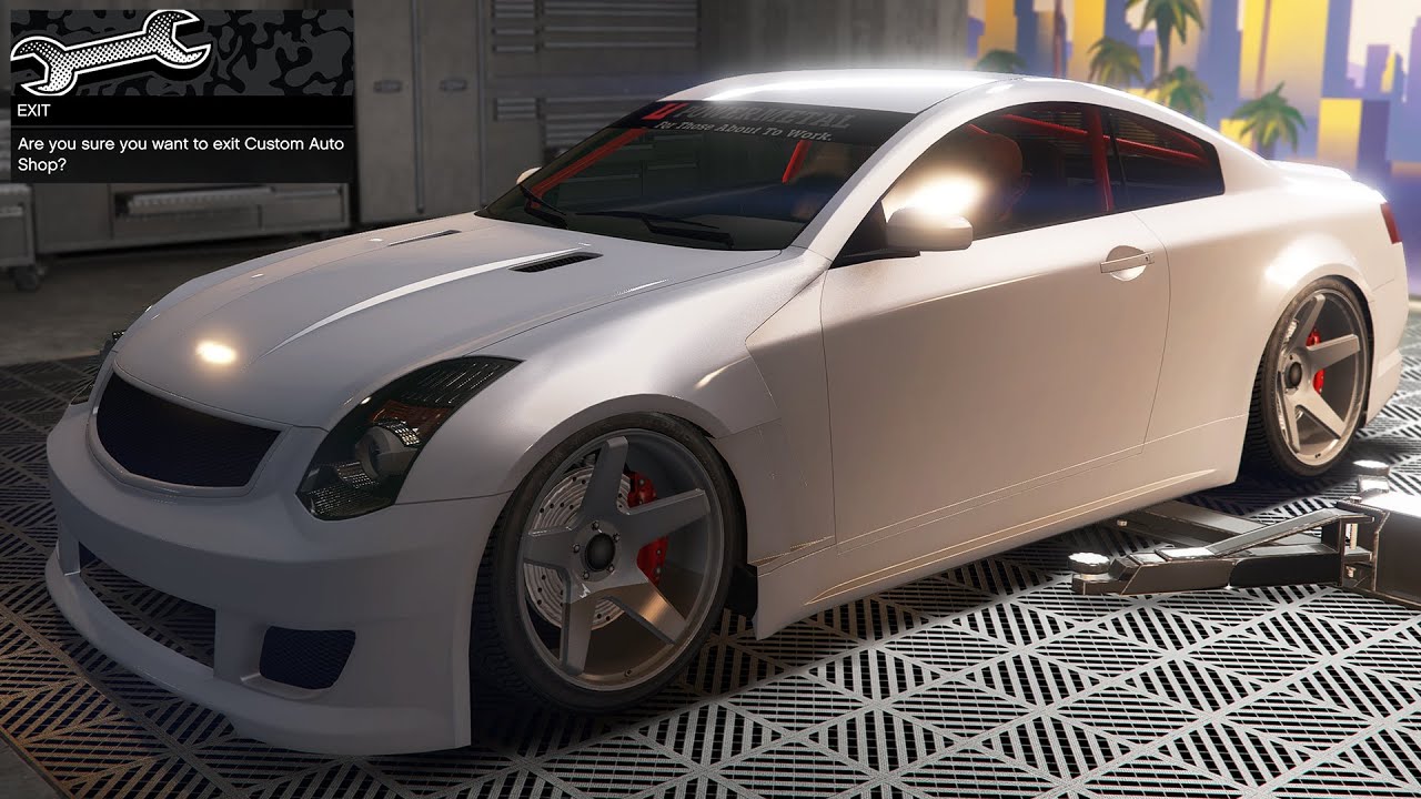 GTA 5 Online - Fathom FR36 (Infiniti G35) | DLC Vehicle Customization - YouTube