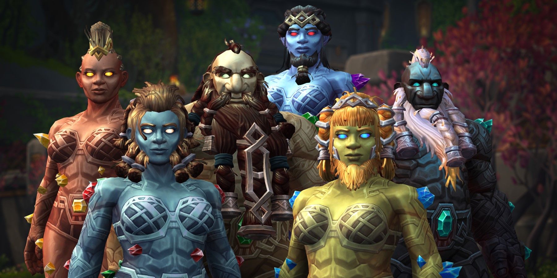 World of Warcraft Earthen Race World of Warcraft Earthen Race